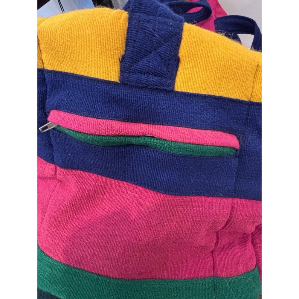 Large Patchwork Handmade travel bag. One‎ Of A Kind. - Picture 4 of 7